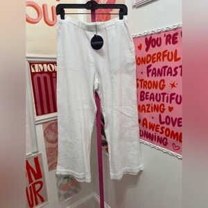 NWT ALEMBIKA TETRA WHITE PANTS